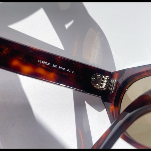 {SOLD} CELINE Cat Eye Skinny Sunglasses - Picture 6 of 10